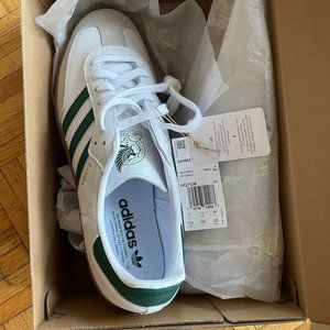 Men's Adidas SAMBA Mexico - US 11.5 / Cloud White / Collegiate Green / Gum
